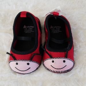 Baby Gap ladybug shoes